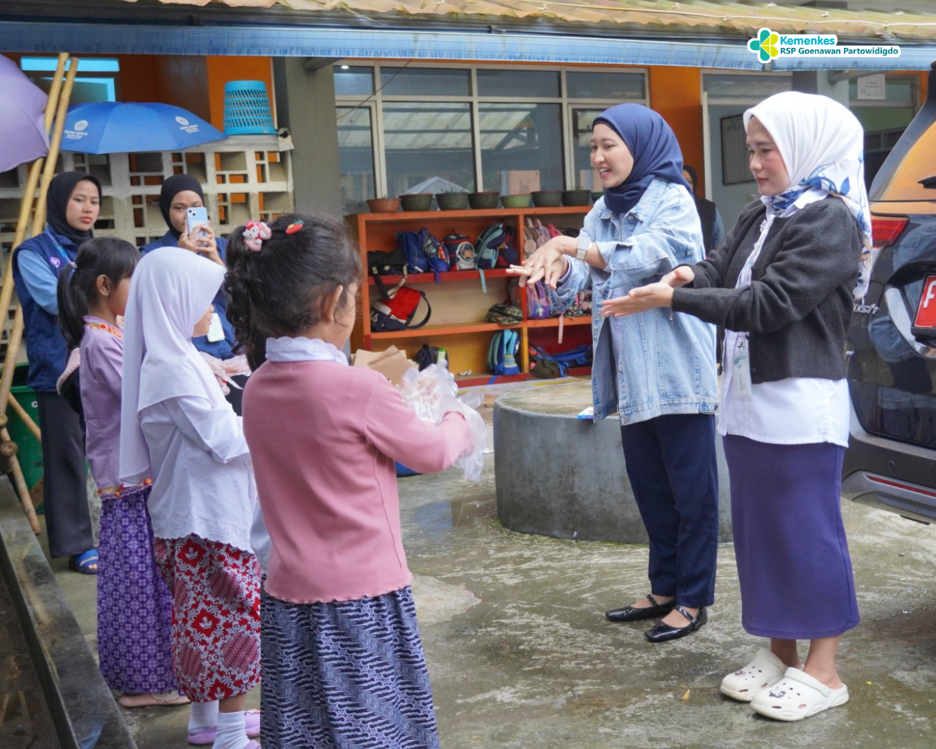 Edukasi Kesehatan di TK Melati, dengan tema gizi seimbang adalah fondasi utama bagi tumbuh kembang generasi sehat dan produktif