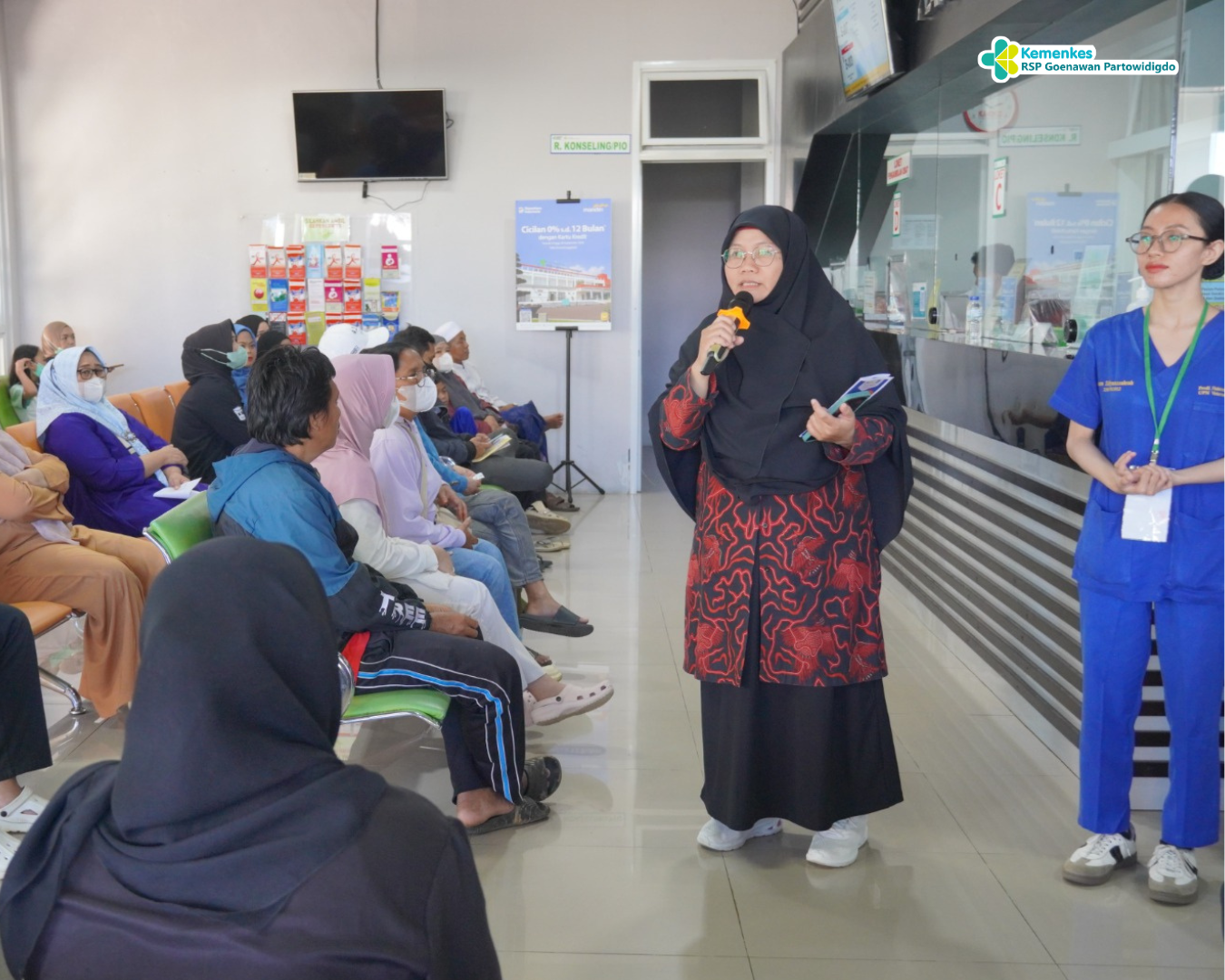 Edukasi Kesehatan, Jantung Sehat, Paru Kuat Bersama Fisioterapi