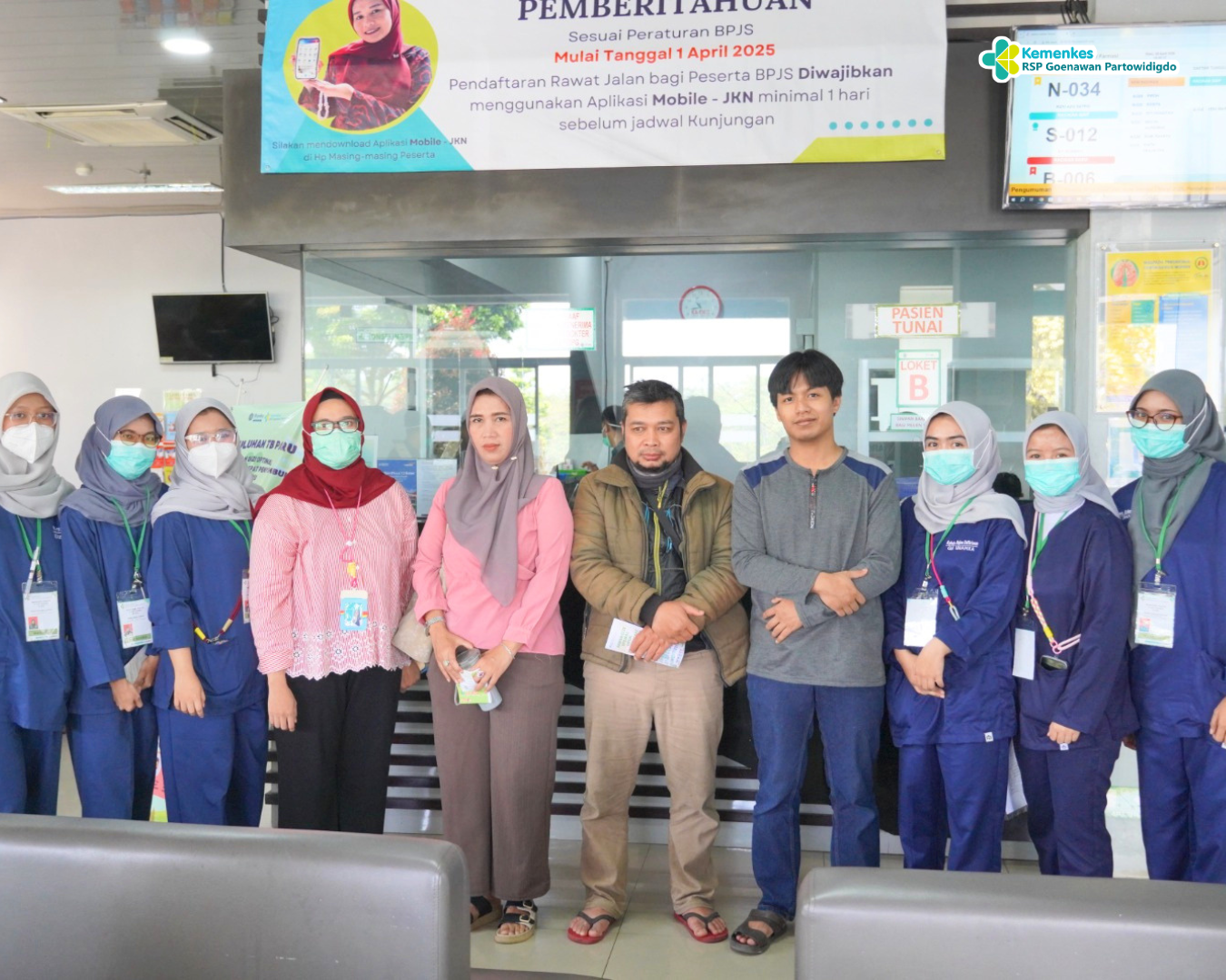 Edukasi Kesehatan Bersama Nutrisionis RS Goenawan Partowidigdo dan S1 Gizi Universitas  Muhammadiyah Prof. Dr. HAMKA Jakarta "Nutrisi Optimal Untuk Mempercepat Kesembuhan Pada Pasien TB Paru"