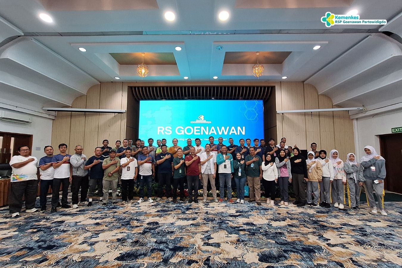 Komitmen RS Goenawan dalam meningkatkan kesehatan masyarakat terus diwujudkan melalui kegiatan Pemeriksaan Kesehatan Gratis (Mini Medical Check Up) di UPDL PLN Bogor.