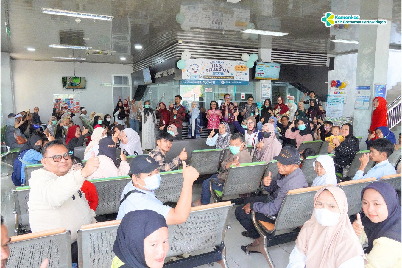 Kegiatan Hari Pelanggan Nasional (Harpelnas ) RS Goenawan diisi dengan berbagai program yang bertujuan untuk mendekatkan diri dengan para pelanggan