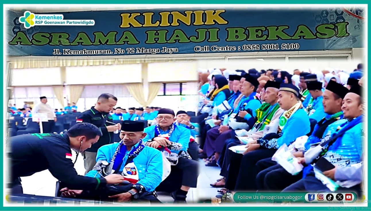 RS GOENAWAN KIRIMKAN PETUGAS KESEHATAN UNTUK LAYANAN HAJI