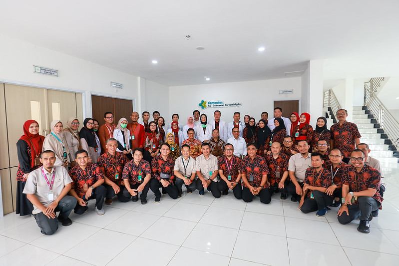 Menteri Kesehatan RI Tinjau RS Goenawan Dan Pimpin Rapat Pimpinan