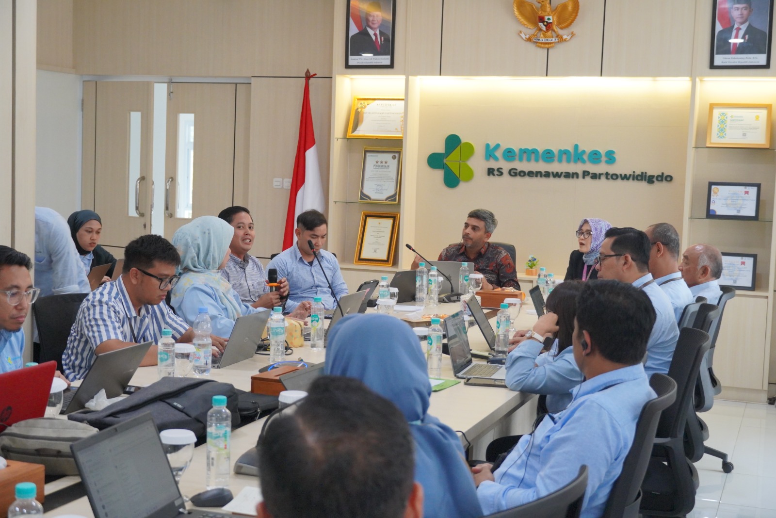RS Goenawan Menerima Kunjungan Lapangan dan Appraisal Mission Proyek TRUST