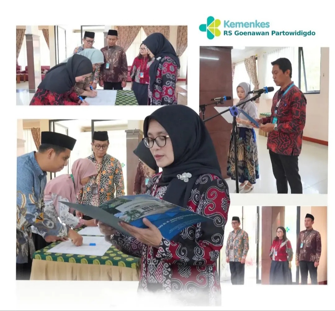 Giat Pelantikan Di Lingkungan RS Goenawan