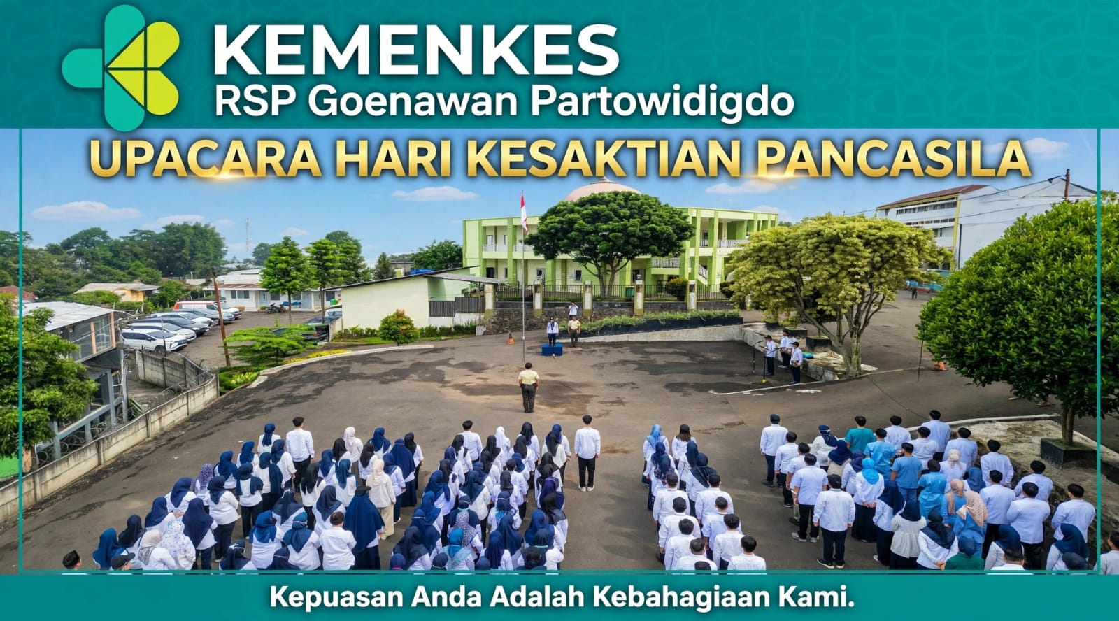 RS Goenawan Gelar Upacara Peringatan Hari Kesaktian Pancasila 2026