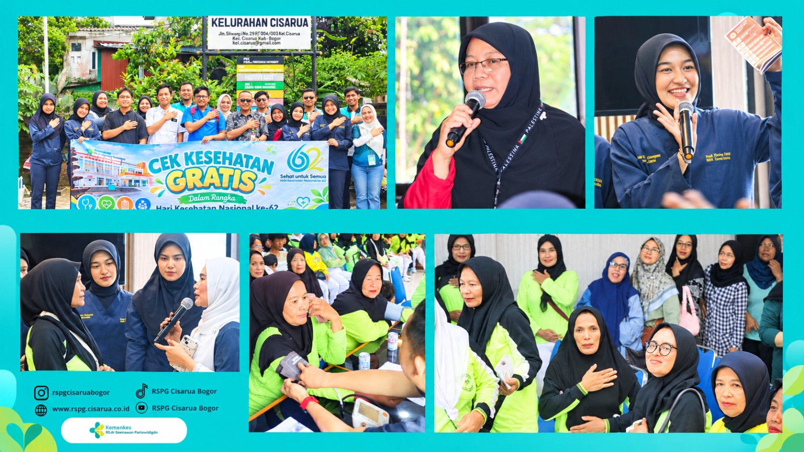 Dekatkan Pelayanan pada Masyarakat RS Goenawan Hadirkan Saba Desa dan Edukasi Kesehatan di Kelurahan Cisarua